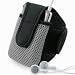 eForCity Black SportBand with case Compatible With Apple� iPod� Video [30GB / 60GB / 80GB] / iPod� Video U2 Special Edition / iPod� [15GB / 20GB / 30GB / 40GB / 60GB] / iPod� photo U2 Special Edition / iPod� mini [4GB / 6GB], Microsoft Zune MP3 Players / Cell Phones