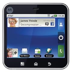 Motorola Flipout Smartphone (7,1 cm (2,8 Zoll) Display, Touchscreen, 3 Megapixel Kamera) schwarz