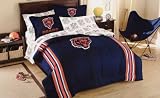 Chicago Bears NFL Embroidered Comforter Twin/Full (64 x 86")