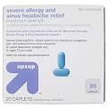 up & up Severe Allergy and Sinus Headache Caplets 20-pk.