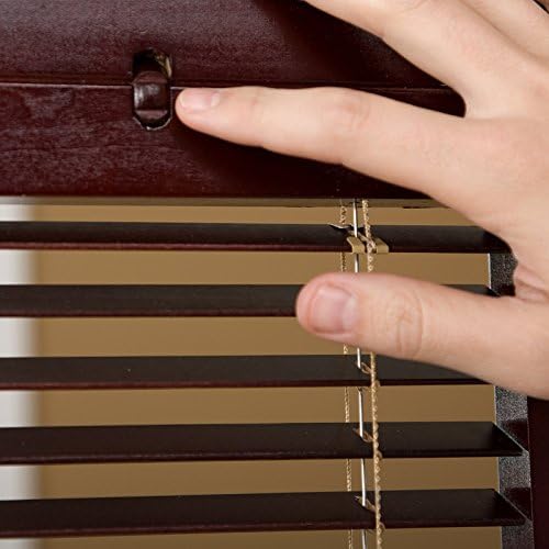 Tranquility Wooden Shutter Screen Room Divider in Rosewood