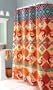 Kokopelli Southwest Indian Bath Fabric Shower Curtain