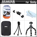 Starter Accessories Kit For Sony Cyber-Shot DSC-W570 Digital Camera Include ....
