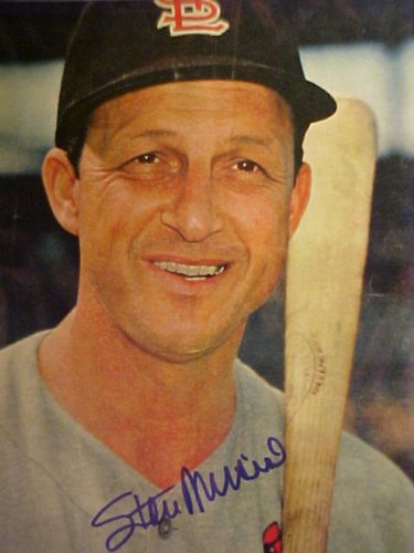 Stan Musial St. Louis Cardinals Autographed 11 x 14 Professionally Matted Color Photo