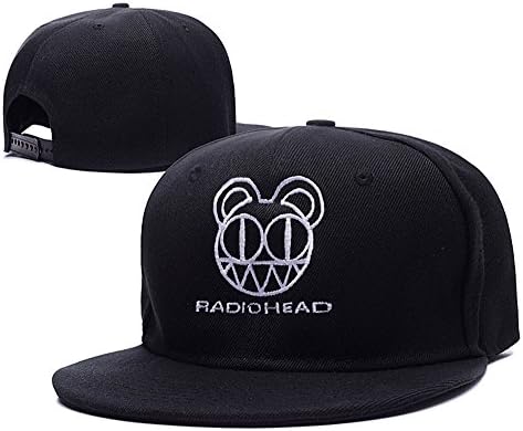 Radiohead Rock Band Logo Adjustable Snapback Caps Embroidery Hats