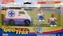 Geotrax Rail & Road System Lights & Sounds Vehicle: Stat and Stewart the Most Helpful Team