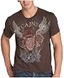 Nautica Jeans Men's Short Sleeve Print Tee With Shimmer