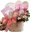 Perfectly Pampered Pink Spa Set - Bath and Body Gift Basket