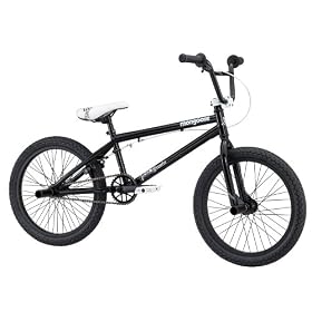Mongoose Brawler Boy's BMX/Jump Bike (20-Inch Wheels, Black)