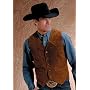 Roper� Saguaro West Silky Suede Vest