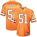 Image of Reebok NFL Equipment Tampa Bay Buccaneers #51 Barrett Ruud 1976 Throwback Replica Football Jersey
