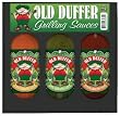 Hot Sauce Harrys HSH8085 HSH OLD DUFFER GRILLING GIFT SET - 3 Grilling Sauces 3 packs - 12oz