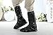 Fasmov Waterproof Anti Slip Motorcycle Biker Rain Boot Shoe Covers,Black ((Euro 38-39/US 6-6.5))
