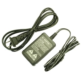 Sony AC-L20A AC-L25A AC-L200 Replacement AC Adapter By CS Power