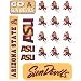 Arizona State Sun Devils Team Vinyl Stickers