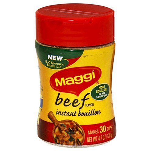 Maggi Instant Beef Bouillon, 4.2-Ounce Units (Pack of 12) by Maggi