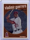 2008 Topps Heritage Chrome C56 Vladimir Guerrero Angels ( Serial #D To 1959 Baseball Cards)