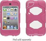 Griffin Technology - Survivor Case for 4th Generation Apple Ipod Touch - Pink/white