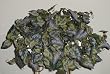 24" Frosted Silk Begonia Leaf Ledge Garden