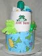 2 Tier Froggy Baby Diaper Cake