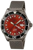 Invicta Men's 6361 Pro Diver Collection GMT Black Ion-Plated Mesh Stainless Steel Watch