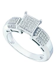 0.15CT DIAMOND MICRO PAVE RING