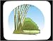 Mouse Pad with agriculture, bamboo, greenery, vegetation, Asia, Burma, scenery