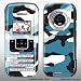 LG enV VX9900 Blue Camo Vinyl Skins Skin 98080