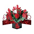 Second Nature Pop Up Greeting Card With Love on Valentine's Day