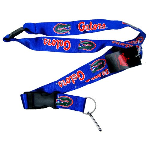 Florida Gators Clip Lanyard Keychain Id Holder Ticket - Blue