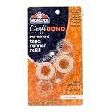 Elmers E4007 CraftBond Permanent Tape Runner Refills, .31-Inch by 26-1/4 Feet, Clear, 2 Refills per Pack