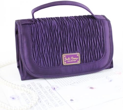 Vintage Allure Roll-Up Bag Organizer-ABD33057- Dimensions 8.26 X 4.33 X 3.54 (purple)