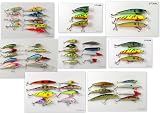 Wholesale/Bulk Lot of 51 New Born-To-Fish Crankbait Fishing Lures
