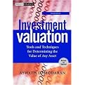 Investment Valuation (Tools and Techniques for Determining the Value of Any Asset) (Wiley Finance Series) (Illustrated) (Hardcover)
