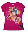 Disney High School Musical Girls iTalk Dark Pink T-Shirt
