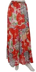 Floral and Zebra Tiered Skirt