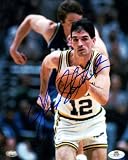 Signed John Stockton Photo - 8x10 SM Holo - Autographed NBA Photos