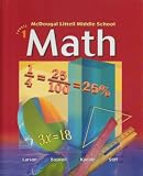 McDougal Littell Middle School Math: Course 1