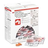 3M/COMMERCIAL TAPE DIV. / MMM1120 / Uncorded Soft Foam Ear Plugs, Bright Orange, 1 Pair/Bag, 200 Pairs/box / Sold as 1 BX
