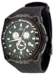 Adee Kaye Men's Ryder G2 Sports Black IP Chronograph Watch Model AK6002-MIPB