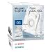 Bosch Megaair Super Tex Type G Xxl Vacuum Bag, Large 5 Litre Capacity, Pack Of 4 And Includes A Micro Hygiene Filter For The Motor