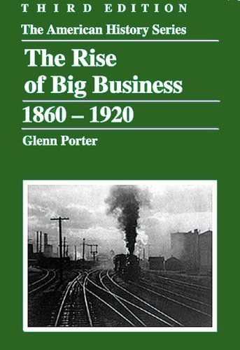 The Rise of Big Business, 1860-1920 (The American History Series) 3rd (third) Edition by Porter, Glenn published by Wiley-Blackwell (2005)