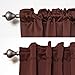 Best Home Fashion Basic Thermal Insulated Blackout Curtains - Back Tab/Rod Pocket - Sky Blue - 52