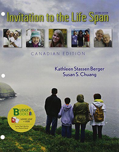 Loose-leaf Version for Invitation to the Life Span, Canadian Edition