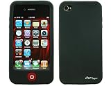 CrazyOnDigital Silicone Skin Case Protector for Apple iPhone 4G - Fits AT&T iPhone