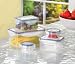 5 PIECE STORAGE CONTAINER SET FOOD STORAGE CONTAINERS