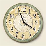 Wood clock~French Country~Artworks Home Accents~ large kitchen wall clocks~ code 328