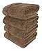 SALBAKOS - Premium 4 Piece Bath Towel Set, Made with 100% Turkish Cotton, Quick Drying, Highly Absorbent & Comfy Towels for Spa & Hotel | 27