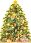 A Christmas Tree Advent Calendar