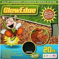 Master Mark Plastics 94016 20-Foot Glow Edge Solar Powered Landscape Edging